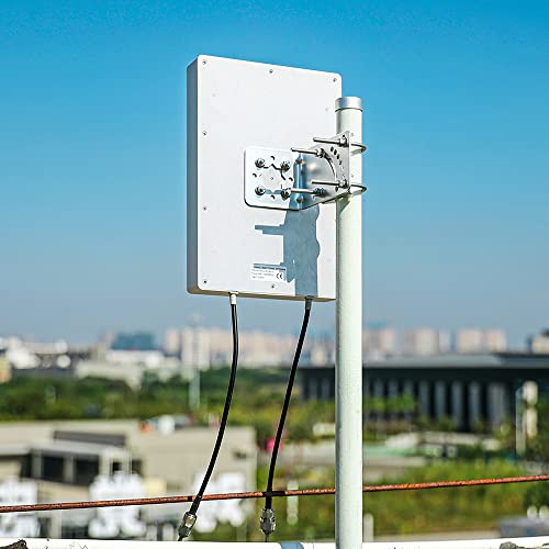 kaser antenna 5g 4g lte pannello esterno mimo 698-2700 | 3300-3800 mhz guadagno fino 12 dbi cavi a bassa perdita da 10m